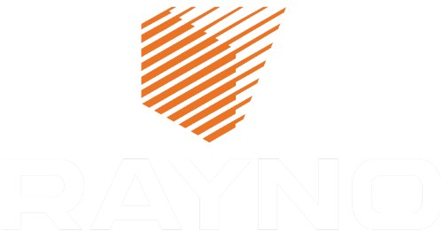 Rayno-Logo-Stack-Orange-Black Rayno Company Logo